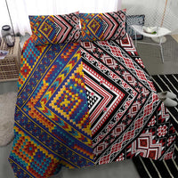 Tuvaluan and New Zealand Culture Bedding Set The Art of Kolose and Taniko LT03 - Polynesian Pride