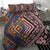 Tuvaluan and New Zealand Culture Bedding Set The Art of Kolose and Taniko - Polynesian Pride
