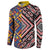 Tuvaluan and New Zealand Culture Button Sweatshirt The Art of Kolose and Taniko - Polynesian Pride