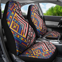 Tuvaluan and New Zealand Culture Car Seat Cover The Art of Kolose and Taniko LT03 - Polynesian Pride