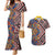 Tuvaluan and New Zealand Culture Couples Matching Mermaid Dress and Hawaiian Shirt The Art of Kolose and Taniko - Polynesian Pride