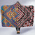 Tuvaluan and New Zealand Culture Hooded Blanket The Art of Kolose and Taniko - Polynesian Pride