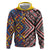 Tuvaluan and New Zealand Culture Hoodie The Art of Kolose and Taniko - Polynesian Pride