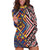 Tuvaluan and New Zealand Culture Hoodie Dress The Art of Kolose and Taniko - Polynesian Pride