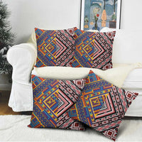 Tuvaluan and New Zealand Culture Pillow Cover The Art of Kolose and Taniko LT03 - Polynesian Pride