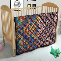 Tuvaluan and New Zealand Culture Quilt The Art of Kolose and Taniko LT03 - Polynesian Pride