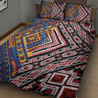 Tuvaluan and New Zealand Culture Quilt Bed Set The Art of Kolose and Taniko LT03 - Polynesian Pride