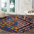 Tuvaluan and New Zealand Culture Round Carpet The Art of Kolose and Taniko - Polynesian Pride
