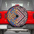 Tuvaluan and New Zealand Culture Spare Tire Cover The Art of Kolose and Taniko - Polynesian Pride