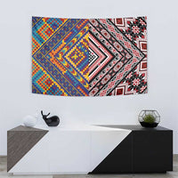 Tuvaluan and New Zealand Culture Tapestry The Art of Kolose and Taniko LT03 - Polynesian Pride