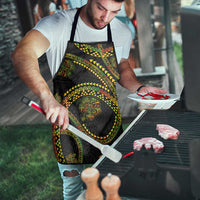 Hawaiian Kakau Art and Hisbiscus Tattoo Apron Tribal Pattern-Reggae Style - Polynesian Pride