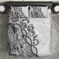 Samoan Traditional Tattoo 685 Bedding Set Tribal Tatau DNA White Color LT03 White - Polynesian Pride