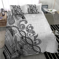 Samoan Traditional Tattoo 685 Bedding Set Tribal Tatau DNA White Color LT03 - Polynesian Pride