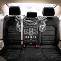 Super Samoa 685 Tribal Tattoo Back Car Seat Cover Samoan Ornament Pattern Black Edition LT03 - Polynesian Pride