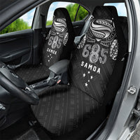 Super Samoa 685 Tribal Tattoo Car Seat Cover Samoan Ornament Pattern Black Edition LT03 - Polynesian Pride