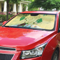 Hawaiian Alohawaii Auto Sun Shade Tropical Plants and Animals on The Beach LT03 - Polynesian Pride