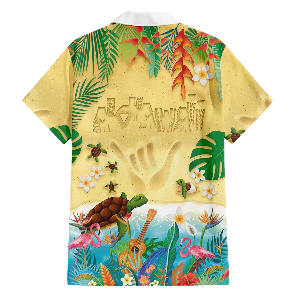 Hawaiian Alohawaii Hawaiian Shirt Tropical Plants and Animals on The Beach - Polynesian Pride