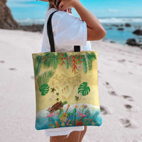 Hawaiian Alohawaii Tote Bag Tropical Plants and Animals on The Beach LT03 - Polynesian Pride