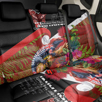 Aotearoa Toitu Te Tiriti Back Car Seat Cover Waitangi-Honour The Treaty NZ Tuatara and Plants