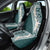 Hawaii Plumeria Tribal Vintage Car Seat Cover Special Turquoise