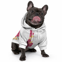 Hawaiian Plumeria and Hibiscus Pet Hoodie LT03 - Polynesian Pride