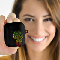 Hawaiian Traditional Tattoos AirPods Case Kakau Tribal Tropical Plant Motif Kanaka Maoli Flag Color Inspired LT03 - Polynesian Pride