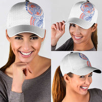 Hawaiian Traditional Tattoos Classic Cap Kakau Tribal Tropical Plants Motif Hawaii Flag Color Inspired
