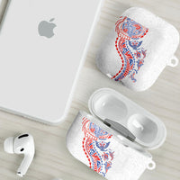 Hawaiian Kakau Tribal Sea Animals Tattoos AirPods Case Hawaii Flag Color Inspired LT03 - Polynesian Pride