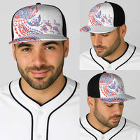 Hawaiian Kakau Tribal Sea Animals Tattoos Baseball Net Cap Hawaii Flag Color Inspired
