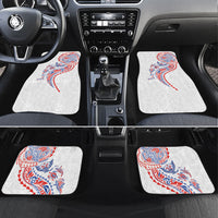 Hawaiian Kakau Tribal Sea Animals Tattoos Car Mats Hawaii Flag Color Inspired