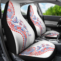 Hawaiian Kakau Tribal Sea Animals Tattoos Car Seat Cover Hawaii Flag Color Inspired LT03 - Polynesian Pride