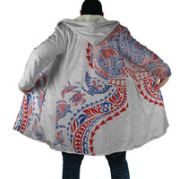 Hawaiian Kakau Tribal Sea Animals Tattoos Cloak Hawaii Flag Color Inspired