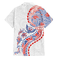 Hawaiian Kakau Tribal Sea Animals Tattoos Hawaiian Shirt Hawaii Flag Color Inspired