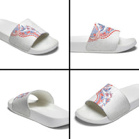 Hawaiian Kakau Tribal Sea Animals Tattoos Slide Sandals Hawaii Flag Color Inspired