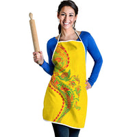 Hawaiian Kakau Tribal Sea Animals Tattoos Apron Kanaka Maoli Flag Color Inspired