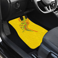 Hawaiian Kakau Tribal Sea Animals Tattoos Car Mats Kanaka Maoli Flag Color Inspired LT03 - Polynesian Pride