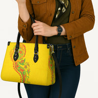 Hawaiian Kakau Tribal Sea Animals Tattoos Leather Bag Kanaka Maoli Flag Color Inspired LT03 - Polynesian Pride