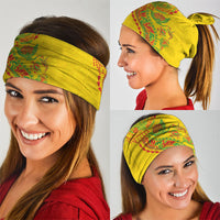 Hawaiian Kakau Tribal Sea Animals Tattoos Neck Gaiter Kanaka Maoli Flag Color Inspired LT03 - Polynesian Pride