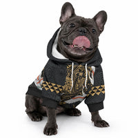 Hawaii and Japanese Together Pet Hoodie LT03 - Polynesian Pride