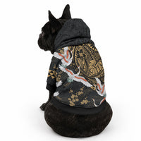 Hawaii and Japanese Together Pet Hoodie LT03 - Polynesian Pride
