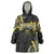 Traditional Art Hawaiian Kakau Tattoos Wearable Blanket Hoodie Yellow Color - Polynesian Pride