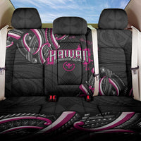 Traditional Art Hawaiian Kakau Tattoos Back Car Seat Cover Pink Color LT03 One Size Pink - Polynesian Pride