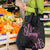 Traditional Art Hawaiian Kakau Tattoos Grocery Bag Pink Color - Polynesian Pride
