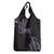 Traditional Art Hawaiian Kakau Tattoos Grocery Bag Purple Color - Polynesian Pride
