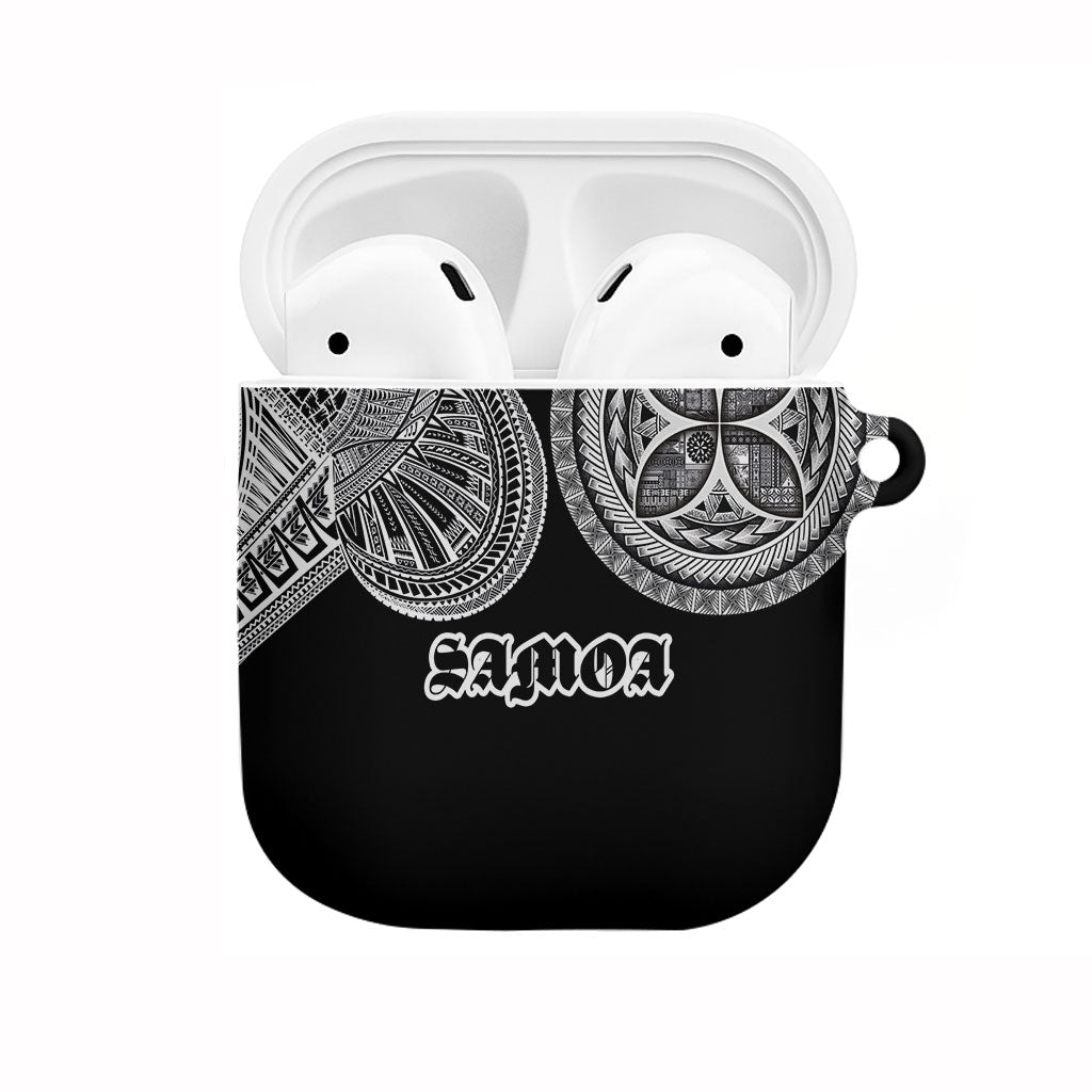 Samoa Traditional Tattoo AirPods Case Tribal Tatau Pattern