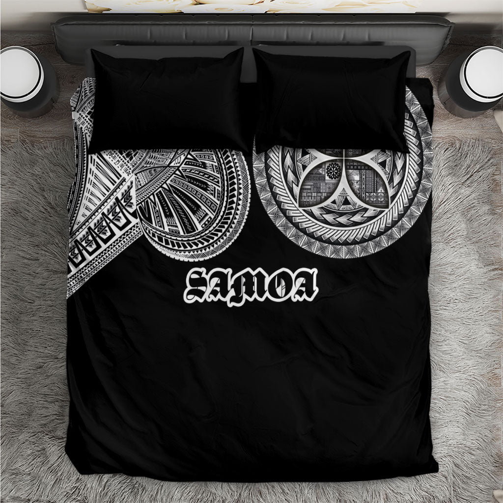 Samoa Traditional Tattoo Bedding Set Tribal Tatau Pattern