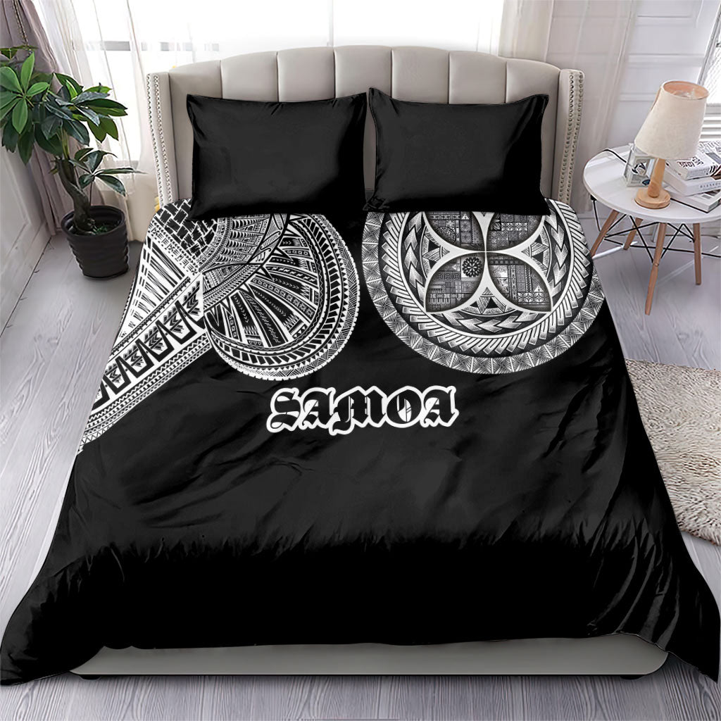 Samoa Traditional Tattoo Bedding Set Tribal Tatau Pattern