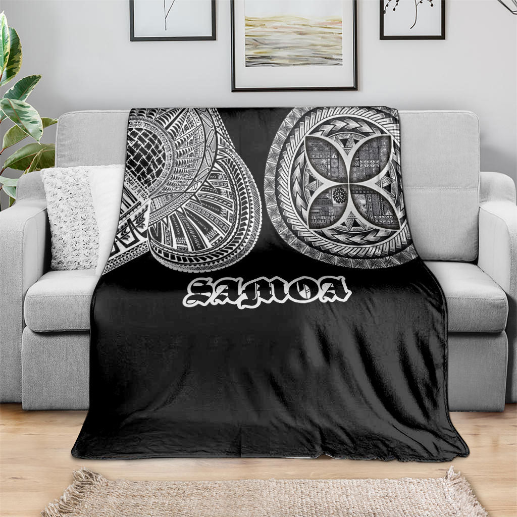 Samoa Traditional Tattoo Blanket Tribal Tatau Pattern