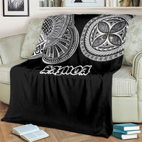 Samoa Traditional Tattoo Blanket Tribal Tatau Pattern