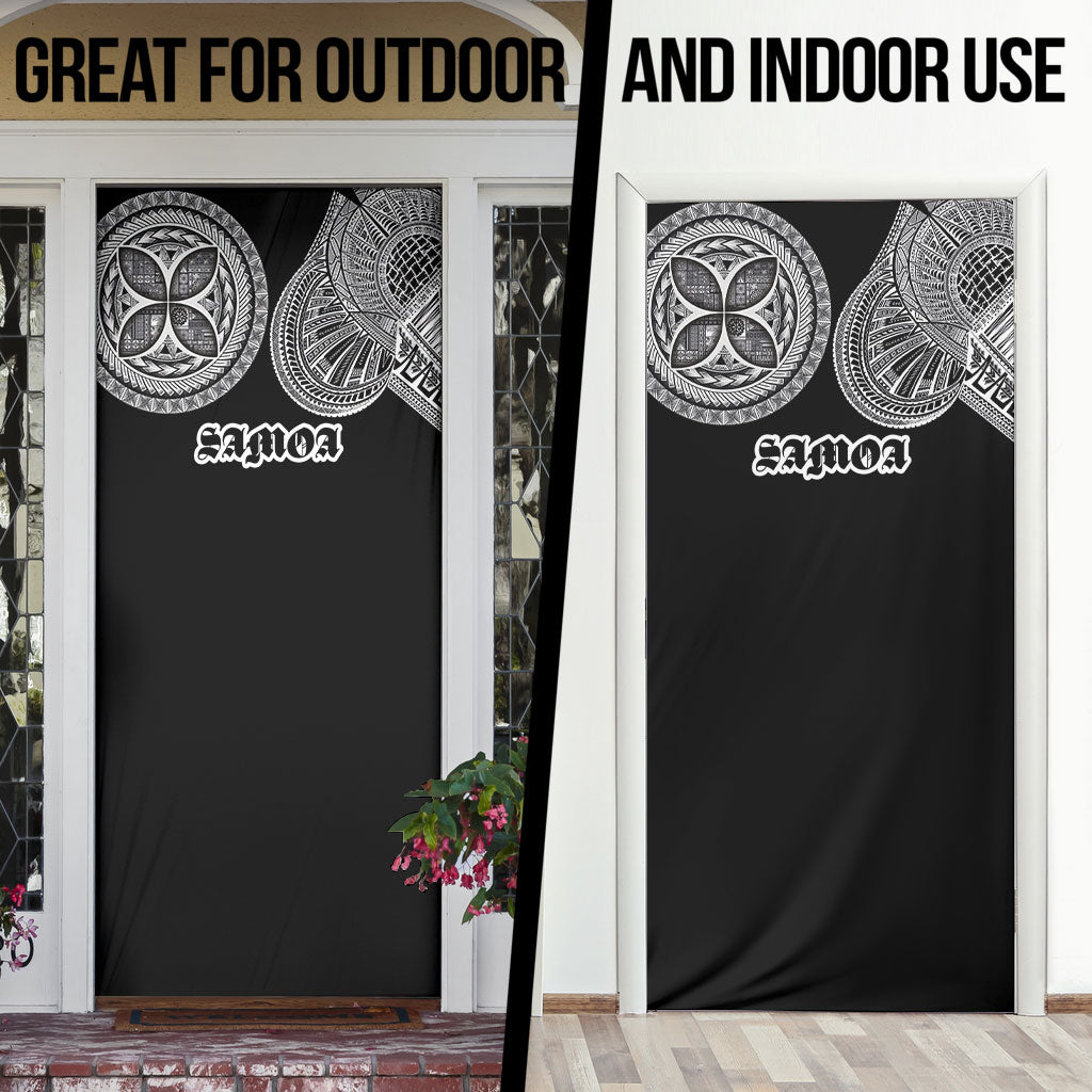 Samoa Traditional Tattoo Door Cover Tribal Tatau Pattern